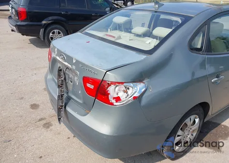 2010 Hyundai Elantra Gls z USA, uszkodzony, nr VIN KMHDU4AD9AU842047
